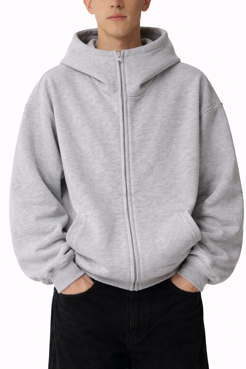 SADA SWEAT 07 – Zip Core Grey