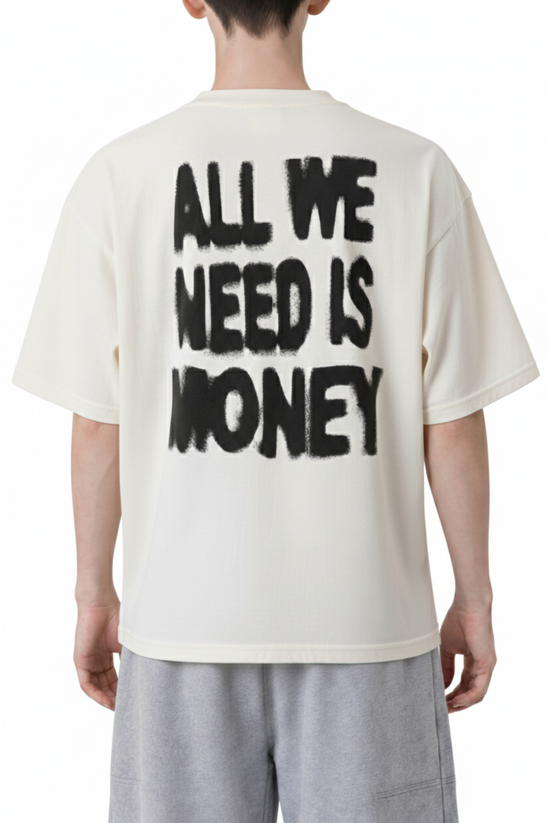 Printed Cotton T-Shirt Streetwear